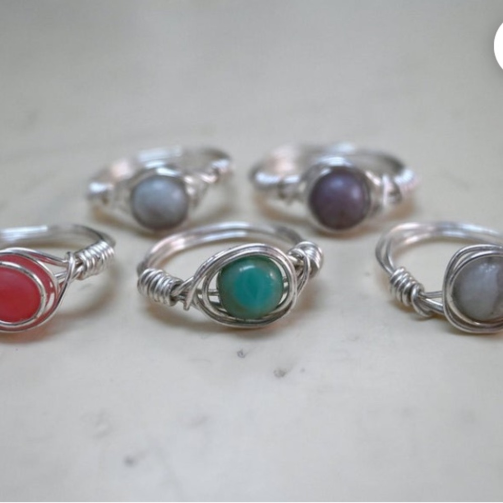 Handmade Jewelry Rings and Earings
